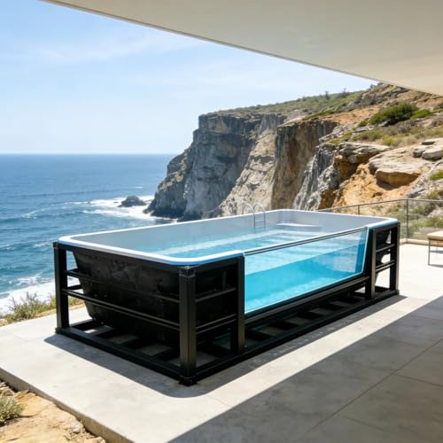 Piscina fuori terra durevole di Shell della vetroresina dello stagno di immersione prefabbricata per uso all'aperto del cortile del giardino