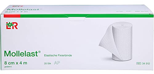 Mollelast Binden 8 Cmx4 m Weiß