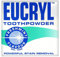 Eucryl Freshmint Toothpowder, Tooth Whitening Powder, Powerful Stain Remover, For Tobacco, Tea, Coffee & Wine Stains, Unique Polishing Action, 1 x 50g