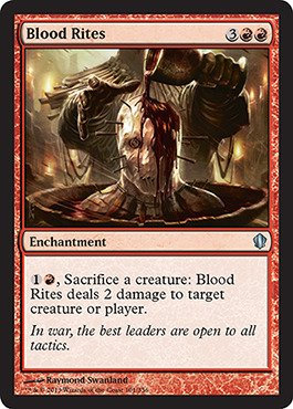 Magic: the Gathering - Blood Rites (101/356) - Commander 2013 by Magic: the Gathering
