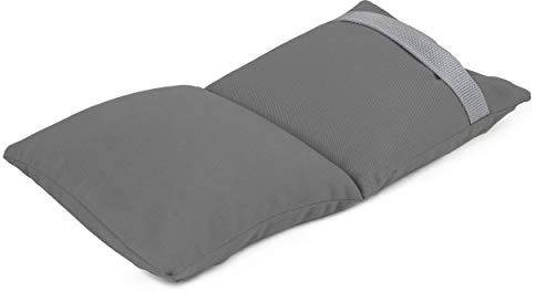 Yogistar Yoga-Sandsack Balanced Graphit 4 kg für Yoga & Pilates 38 cm x 20 cm x 4,5 cm Baumwolle