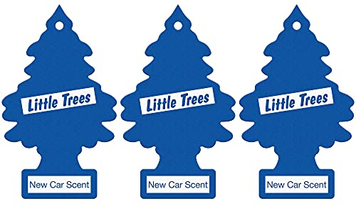 Little Trees Air Freshener Tree LTZ002 New Car Fragrance For Car Home Boat Caravan - Triple Pack