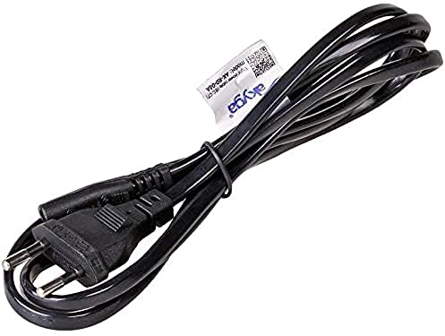 Akyga AK-RD-04A Netzkabel für Laptop 2 Pin Polig IEC C7 / CEE 7/16 Europlug 0.5m