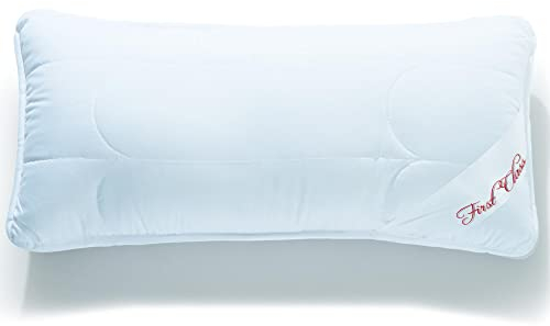 CelinaTex First Class Kopfkissen 45 x 70 cm Mikrofaser Kissen Hohlfaser Nackenkissen atmungsaktiv Kochfest