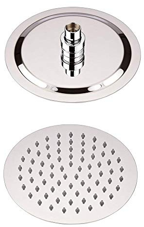 MILANO 300mm Round Rainfall Shower Head Chrome