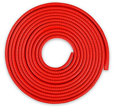 Tuokay 10M Protector de Puerta de Coche, Incorporado U en Forma de Resorte de Acero Protección de Borde Anti Choques Protección de Borde (Rojo)