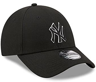 New Era New York Yankees MLB Pop Outline Black 9Forty Adjustable Cap