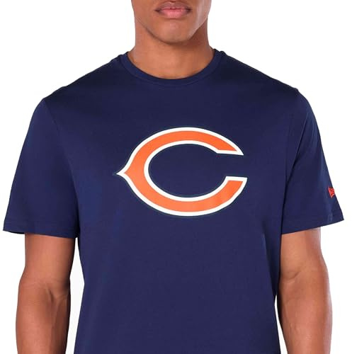 New Era NFL T-shirt amerikansk fotboll jersey laglogotyp fantröja sport