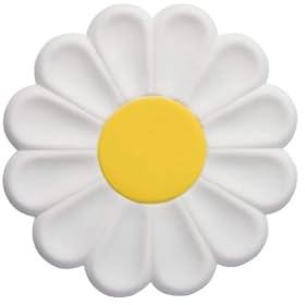 Hemasa Heat Resistant Silicone Mat Drink Cup Coasters Non-slip Pot Holder Table/Placemat/Kitchen Accessories/Coasters Flower Mat White
