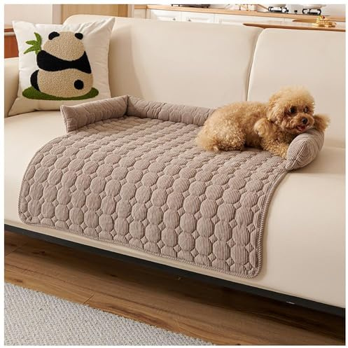 BPWXINL Hundedecke, Robuste rutschfeste Hundematte, Hundematte Outdoor, Hundekissen für große, kleine Hunde oder Katzen, Flauschig, weich waschbar Schutz für Sofa, Bett, Auto, Coffee