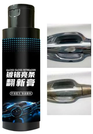 Generisch Detergente cromato – Lucidante per auto – 100 ml metallo cromato – Polvere di riparazione dei metalli, rimozione 'ossido, dettagli di consegna per camion