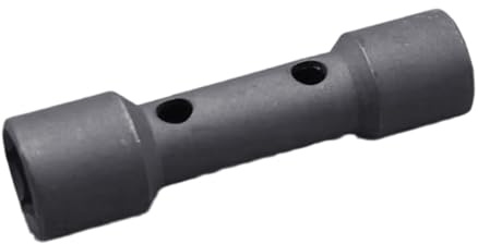 Chiave per rimozione candele in lega di acciaio su due lati, 16 mm, 18 mm, adatta per moto e veicoli