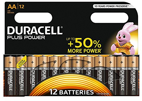 Duracell Plus MN1500 -Batteria AA / LR6 / Mignon - 12 pezzi