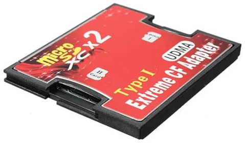 KALEA-INFORMATIQUE Adaptateur 2 Cartes MicroSD MicroSDHC MicroSDXC MicroSD 3.0 vers Compact Flash CF I - Capacité 128 GB