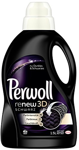 Perwoll Renew 3D, schwarz, Waschmittel, 4er Pack (4 x 1.5L)