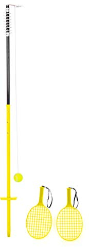Unbekannt SportFit 652-91 Twist Ball Outdoor-Spiel Set, 140 cm Stange, 2 Schläger, 1 Ball