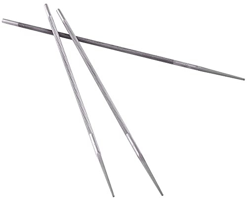 FTVOGUE Affûteur de Limes de tronçonneuse à roulement Rond en Acier, 3 pièces/Ensemble (5.5mm)