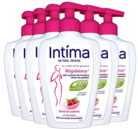 Intima Natural Origins - Gel Régulateur Active - 6x200 ml