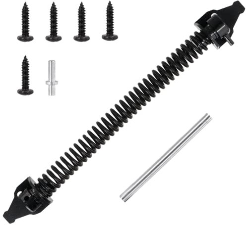 SWEWARM 14 Inch Self Closing Gate Spring Closer - Adjustable Metal Door Closer