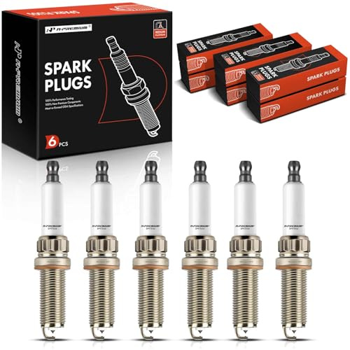 A-Premium Iridium Platinum Spark Plugs Compatible with BMW 335i GT xDrive, 335i xDrive, X5, 535i, 535i GT xDrive, 535i xDrive, X3, 435i, 435i Gran Coupe, X1, 740i, 740Li xDrive, X6, 640i