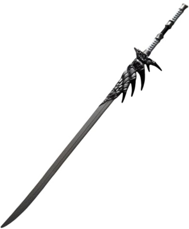 damdos Halloween-Requisite, Cosplay-Schwert, 109,2 cm, Feuerschwert, Drachen, Monster-Feuerschwert, Cosplay-Requisite, Rollenspiel, Geburtstagsgeschenke
