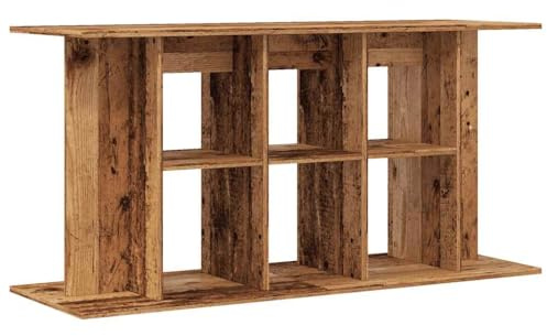 vidaXL Aquariumständer Altholz-Optik 120x40x60 cm Holzwerkstoff