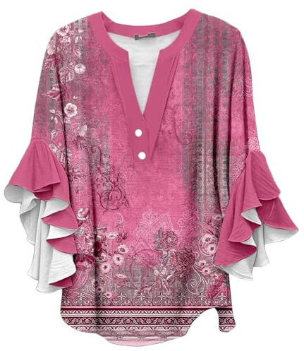 Camisas Mujer Casuales Elegantes Blusas holgadas comodas Primavera Verano otoño Oficina Diario Vacaciones Jeans Estilo Moderno