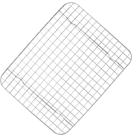 Mikinona Rejilla de Enfriamiento Inoxidable para Hornear Resistente y Práctica para Barbacoa y Asados de Limpiar Utensilio Esencial para Repostería y Cocina