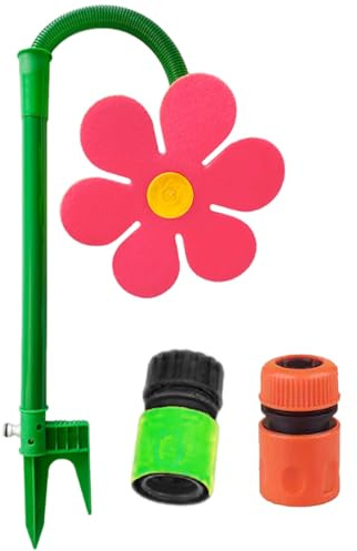Skurrile tanzende Blumen-Sprinkler für vielseitige Hof- und Bauernhof-Nutzung mit einfacher Installation, Pflanzenbewässerung, blumenförmiger Wassersprinkler