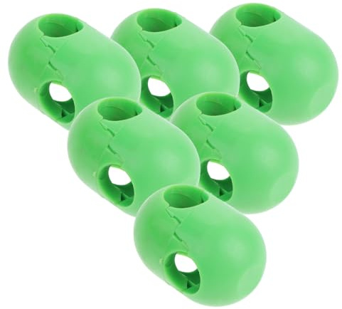FUNNETOYU 6 Stück Teiliges Kunststoff kletternetz verbinder Einfache Montage Robustes Outdoor kletternetz Zubehör Sicherer Kreuzverbinder Kletterseile für Kletter Erweiterungseinrichtungen