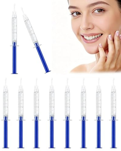 10PCS 35% CP Gel Teeth Whitening Kit, Tooth Whitening Gel for Trays Refill, 3Ml Bleaching Gel