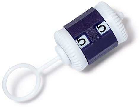 Prym 611874 Reihenzähler Universal, Plastic, blau, Eine Grösse