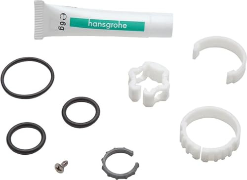 hansgrohe Dichtungsset für Armaturen mit Schwenkauslauf, 92646000 | kompatible Produkte siehe Online-Ersazteilkatalog von Hansgrohe