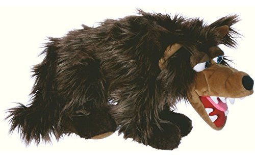 Living Puppets W445 Handpuppe Rasputin der Wolf 50 cm
