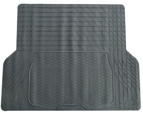 Cartrend 74913 KFZ-Kofferraummatte, schwarz, zuschneidbar