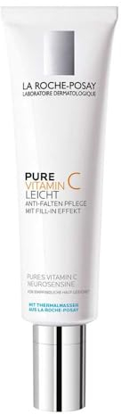 La Roche-Posay Pure Vitamin C Leicht Anti-Falten-Pflege für normale bis Mischhaut, 40 ml Creme