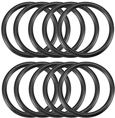 sourcing map Pack mit 10 Flansche Dichtung Nitrilkautschuk metrischer O-ring 36mm Außendmr. 30mm Innendmr. 3mm breit | Metrischer O-ring