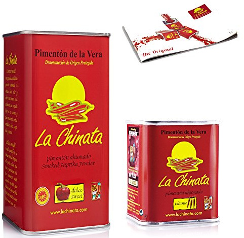 Paprika Fumé pack La Chinata Doux 750g et 70g Piquant