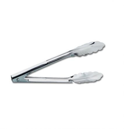 Pince a servir en inox, pinces de cuisine professionel ,barbecue ustensile de cuisine en inox, idéal pour servir, pince pour roti,viande grillée, grillade, patisserie,biscuit,résistant a la chaleur, l