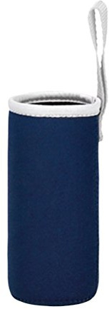 BESTonZON Neopren Flaschen Schutzhülle 550 ML Flaschen -Hülle Taschen 6,8x19 cm (Marineblau)