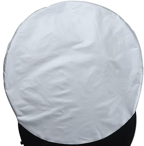 Reifentaschen 4 Stück 27 Zoll-29 Zoll wasserdichte Oxford-Reifenabdeckungen Autoanhänger Wohnmobil-Reifen Anti-Staub-Sonnenschutz-Schutztasche Weiß