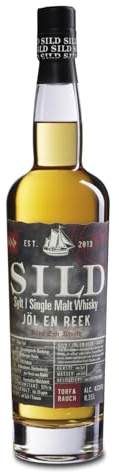 Sild Single Malt Whisky Jöl en Reek 42% vol. Torf & Rauch Old Sylt Whisky (0,35l)