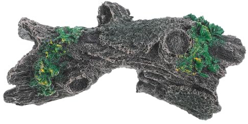 BESPORTBLE Reptilienversteck Aus Kunstharz Baumloch-Design Für Terrarium Dekor Für Reptilienbox Schmutzabweisend Und Langlebig Geeignet Für Leopardgecko Und Andere Reptilien