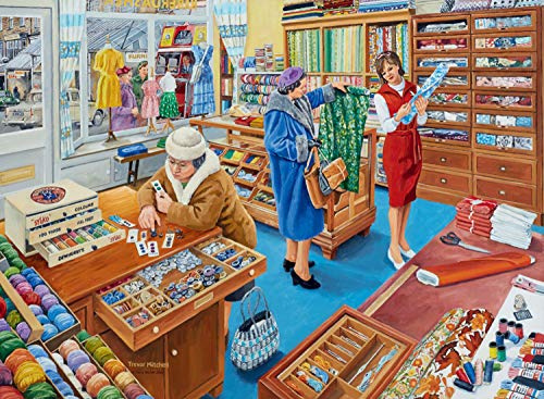 Ravensburger Happy Days at Work No.18 The Haberdasher 500 Piece Jigsaw Puzzle for Adults and Kids Age 10 Years Up