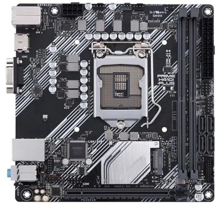 motherboard Fit For ASUS PRIME H410I-PLUS 64 GB HDMI M.2 LGA 1200 DDR4 Mini-ITX H410