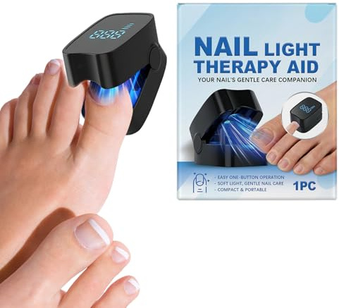 Dispositivo Di Luce Per Unghie - Strumento Ricaricabile Ed - Dispositivo A LED Per Unghie Discolorate,Per Riparazione Di Discolorazione E Ispessimento Ungueale Di Piedi E Mani