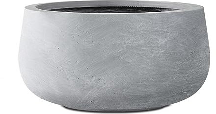 Kante Jardinière, béton, Gris Ardoise, 30 cm D