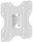 conecto Supporto a parete per TV, girevole, inclinabile, universale per monitor TV piatti e curvi da 23-42 pollici fino a 30 kg, VESA massimo 200x200 mm, bianco