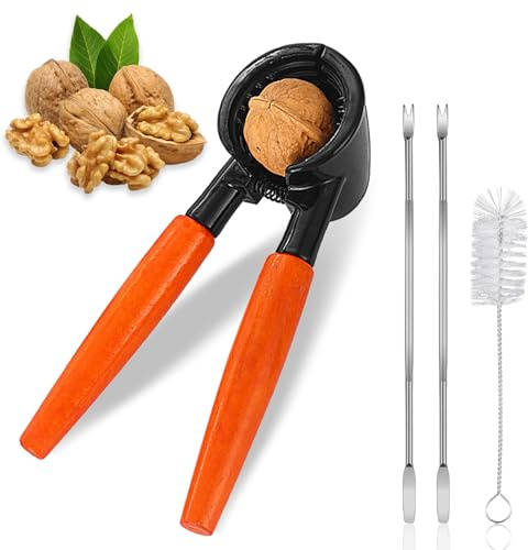 BANTI Nussknacker Walnüsse Walnussknacker Nussöffner Nußknacker für Walnüsse Nutcracker Walnussknacker mit Krabbennadel Nusszange Sektzange für Walnut Haselnüsse Mandeln Paranüsse
