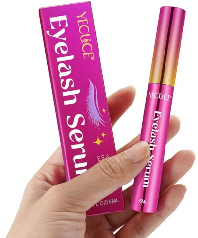 Sérum De Cils Pour La Croissance 5Ml Fast Trengthen Sérum De Croissance Des Cils Et Des Sourcils Pour Des Cils Plus Sains, Plus Longs Et Plus Épais Pour Les Filles - Dure 4 Semaines